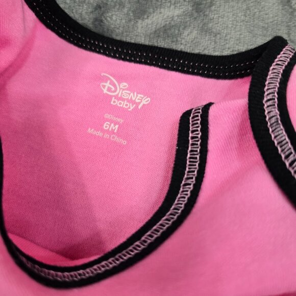 Disney Baby Girl Romper + Unicorn Tutu Bodysuit Bundle Size 6M NWT - Picture 7 of 9